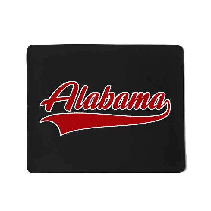 Alabama AL Throwback Mousepad