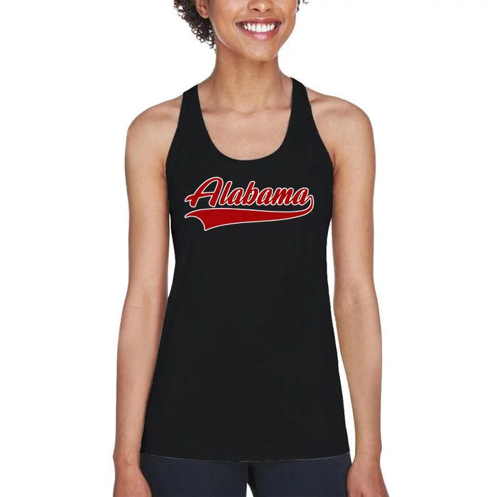 Alabama AL Throwback Women's Racerback Tank