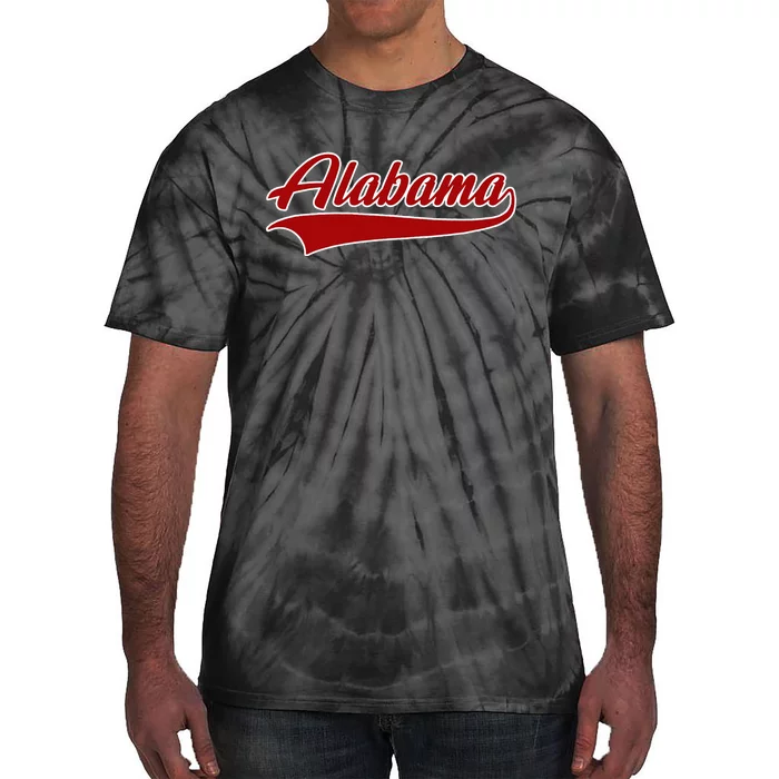 Alabama AL Throwback Tie-Dye T-Shirt