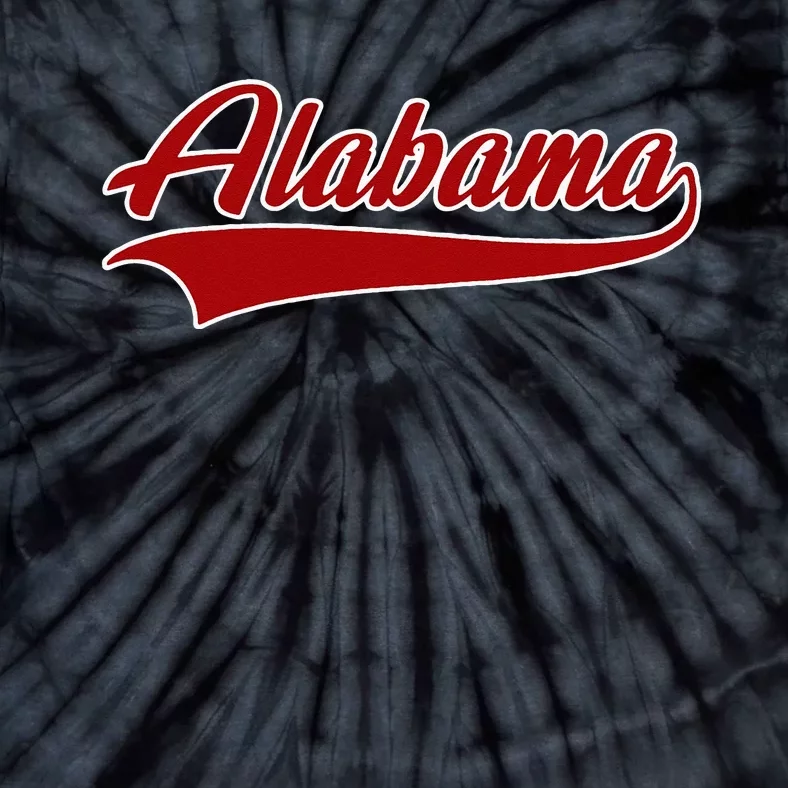 Alabama AL Throwback Tie-Dye T-Shirt