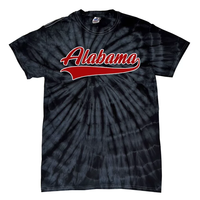 Alabama AL Throwback Tie-Dye T-Shirt