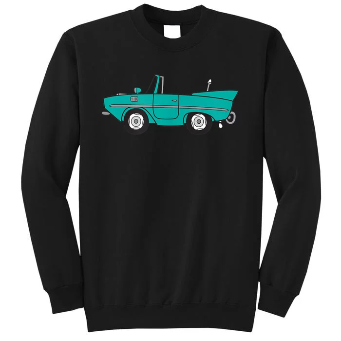 Amphicar Aqua Turquoise Car Boat Owner Collector Sweatshirt