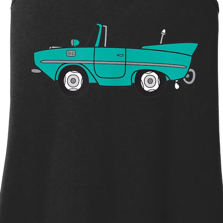 Amphicar Aqua Turquoise Car Boat Owner Collector Ladies Essential Tank