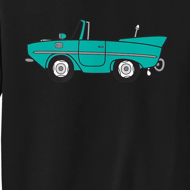 Amphicar Aqua Turquoise Car Boat Owner Collector Tall Sweatshirt