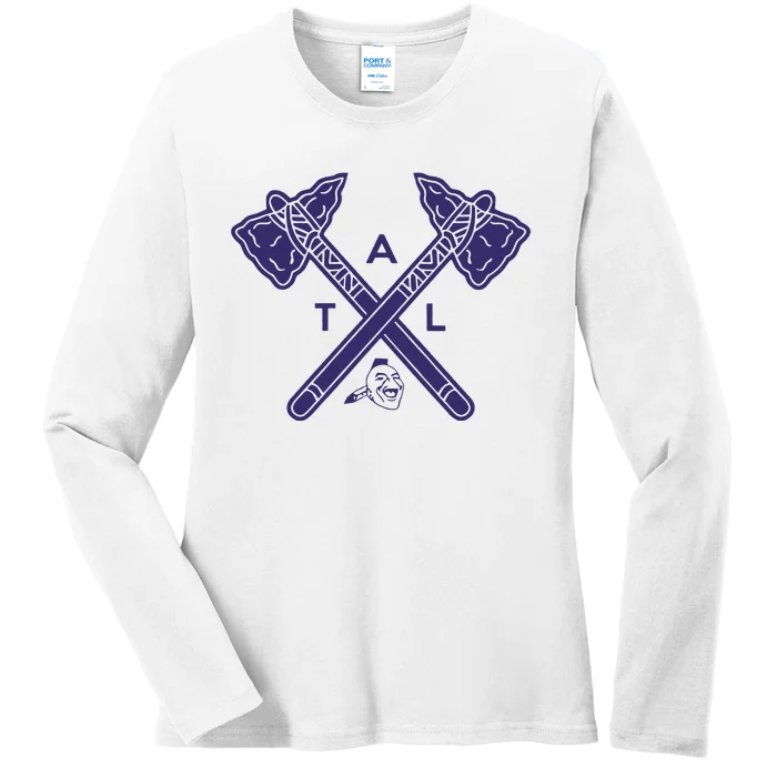 Atlanta Ladies Long Sleeve Shirt