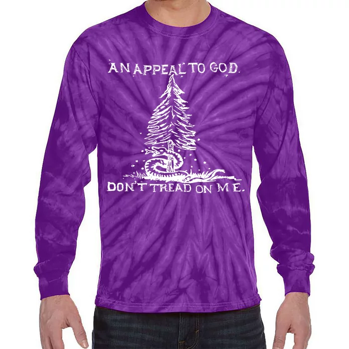 An Appeal To God DonT Tread On Me Tie-Dye Long Sleeve Shirt