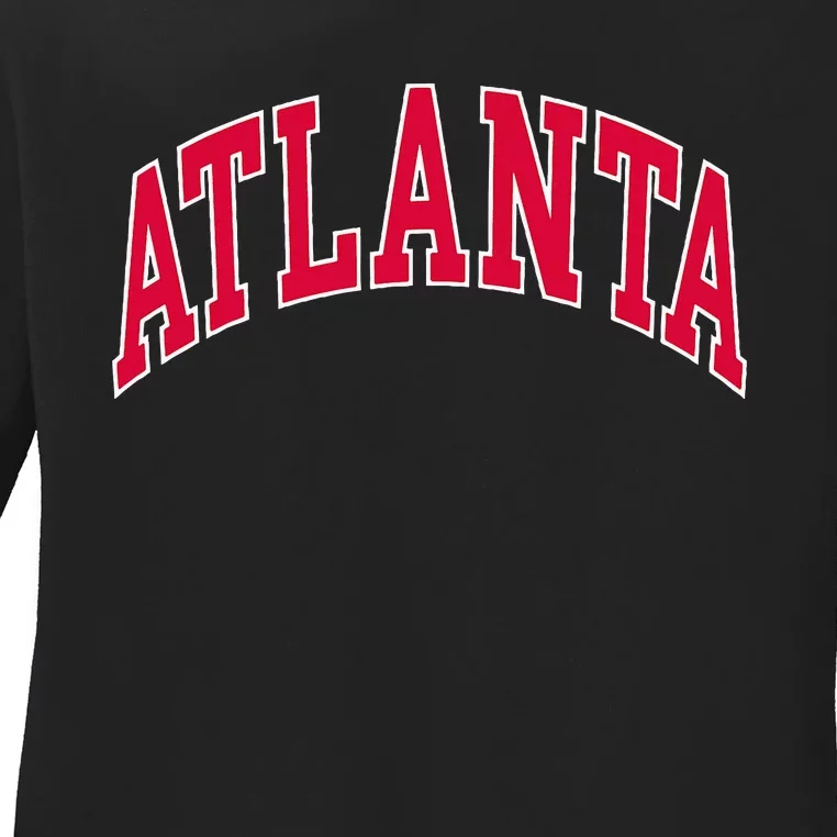 Atlanta Ladies Long Sleeve Shirt