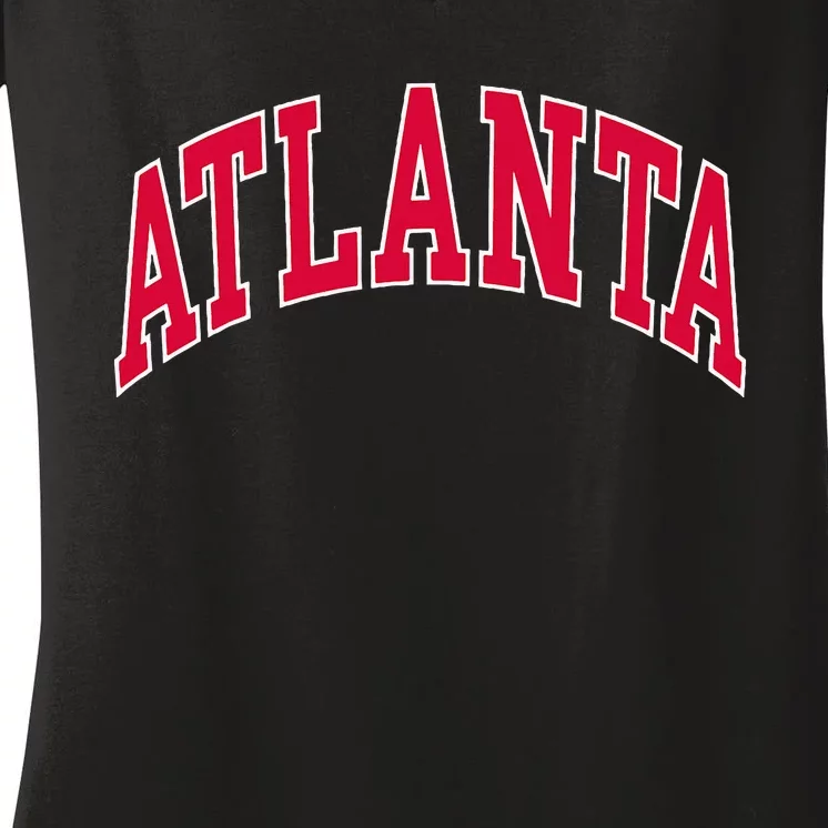 Atlanta Women's V-Neck T-Shirt