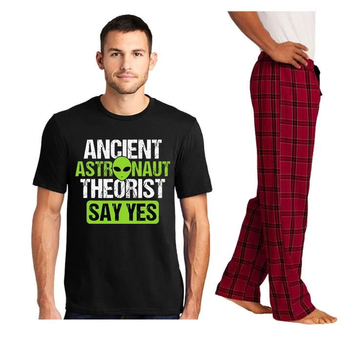 Ancient Astronaut Theorist Say Yes Alien Conspiracy UFO Pajama Set