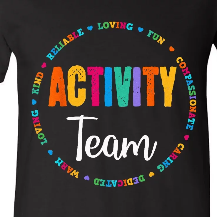 Activity Assistant Team Squad Professionals Week Director V-Neck T-Shirt