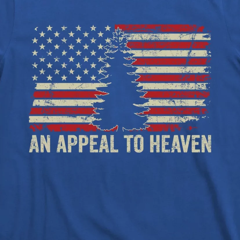 An Appeal To Heaven Gift Usa Revolution Pine Tree American Flag Gift T-Shirt