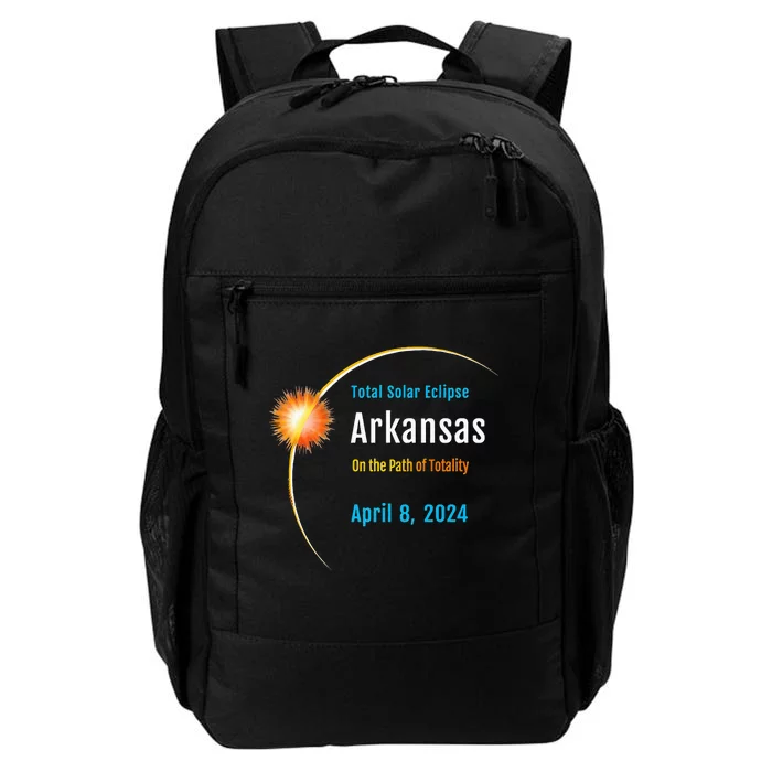 Arkansas AR Total Solar Eclipse 2024 Daily Commute Backpack