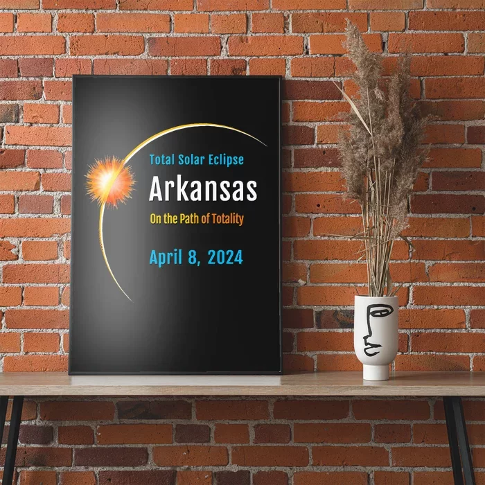 Arkansas AR Total Solar Eclipse 2024 Poster