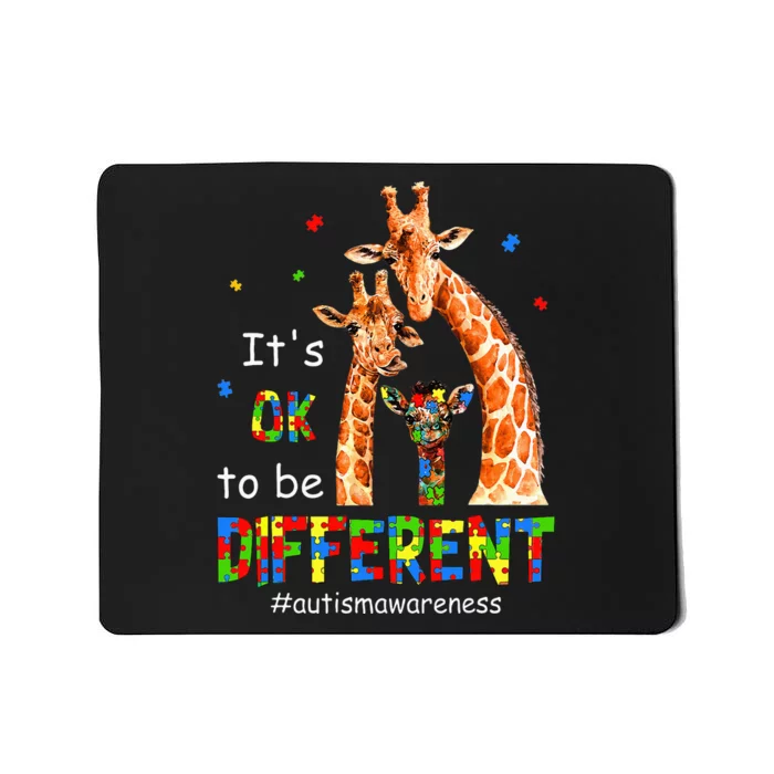 Autism Awareness  Teacher Its Ok To Be Different Mousepad