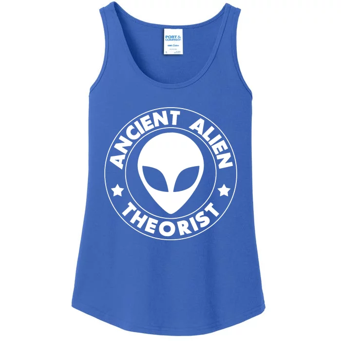 Ancient Alien Theorist Ladies Essential Tank