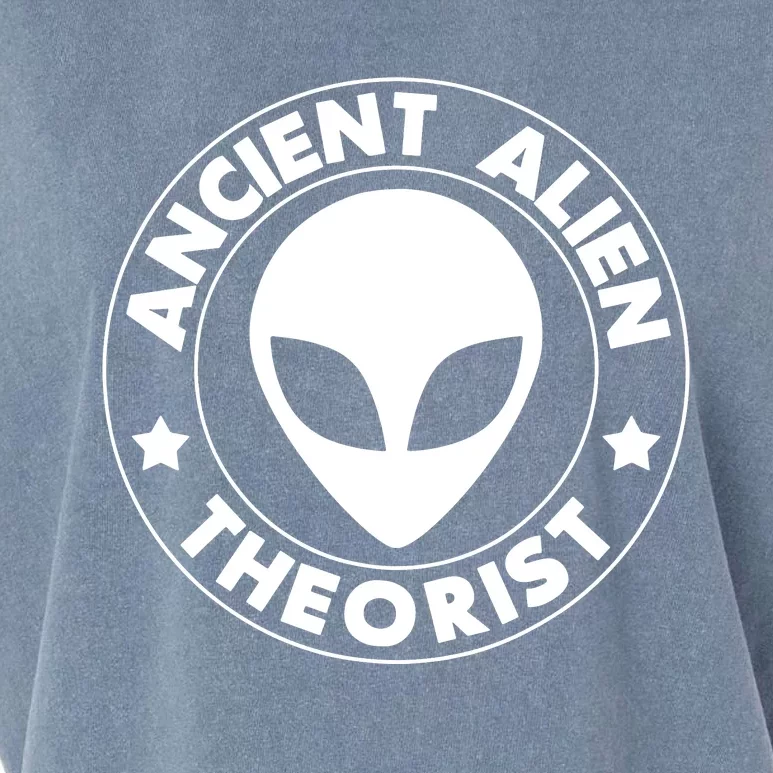 Ancient Alien Theorist Garment-Dyed Women's Muscle Tee