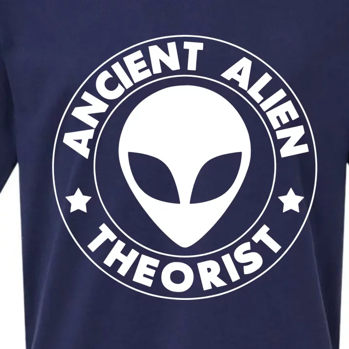 Ancient Alien Theorist Sueded Cloud Jersey T-Shirt