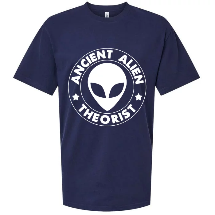 Ancient Alien Theorist Sueded Cloud Jersey T-Shirt