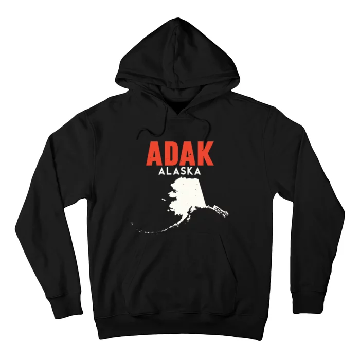 Adak Alaska Usa State America Travel Alaskan Hoodie