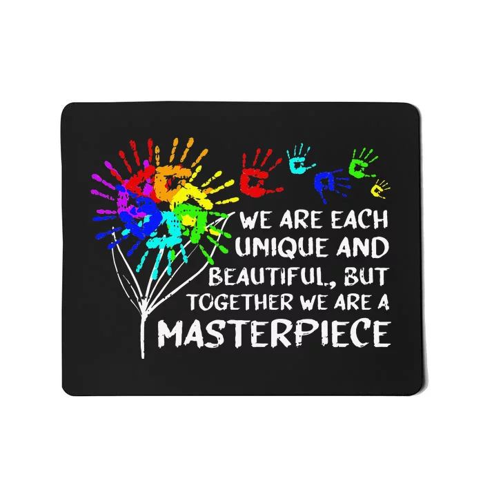 Autism Awareness Unique Masterpiece Cool Parents Gifts Mousepad