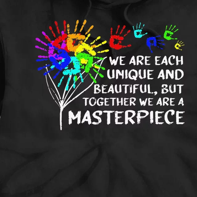 Autism Awareness Unique Masterpiece Cool Parents Gifts Tie Dye Hoodie