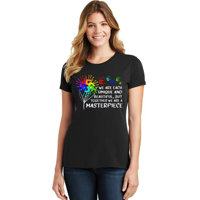 Autism Awareness Unique Masterpiece Cool Parents Gifts Women's T-Shirt