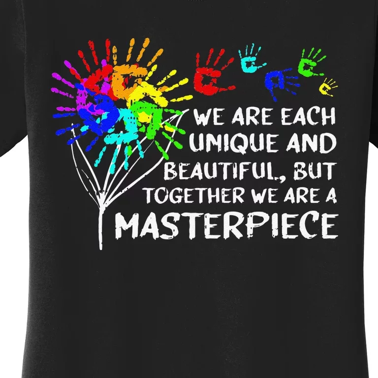 Autism Awareness Unique Masterpiece Cool Parents Gifts Women's T-Shirt