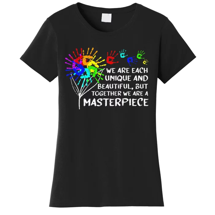 Autism Awareness Unique Masterpiece Cool Parents Gifts Women's T-Shirt