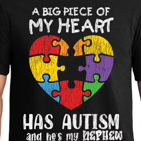 Autism Awareness Uncle Aunt Family Autistic Awareness Pajama Set