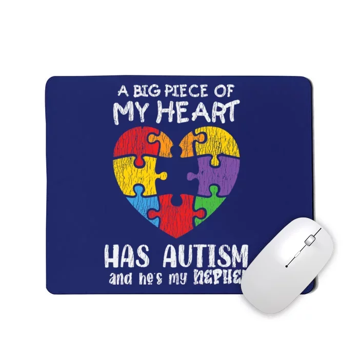 Autism Awareness Uncle Aunt Family Autistic Awareness Mousepad