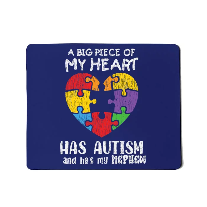 Autism Awareness Uncle Aunt Family Autistic Awareness Mousepad