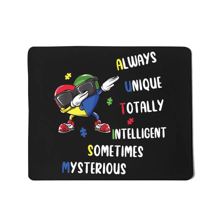 Autism Always Unique Autism Awareness Acceptance Mousepad