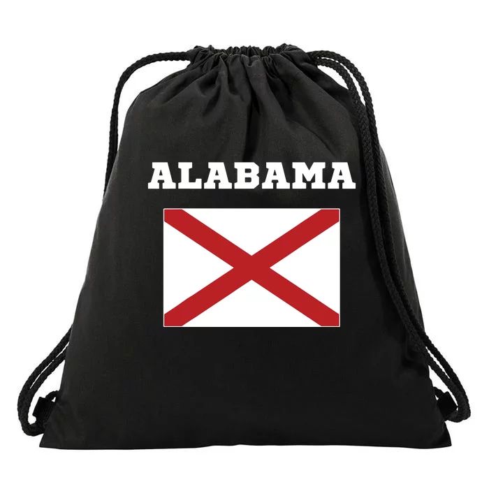 Alabama American Usa Top Travel Flag Gift Drawstring Bag