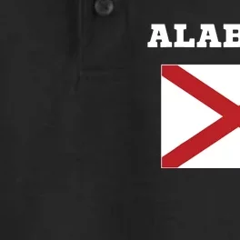 Alabama American Usa Top Travel Flag Gift Dry Zone Grid Performance Polo