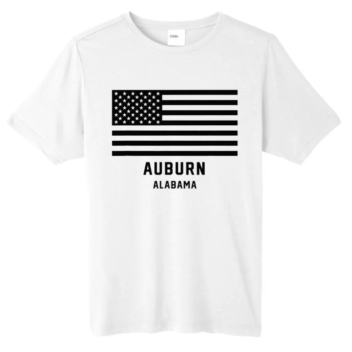 Auburn Alabama Usa American Flag Patriotic ChromaSoft Performance T-Shirt