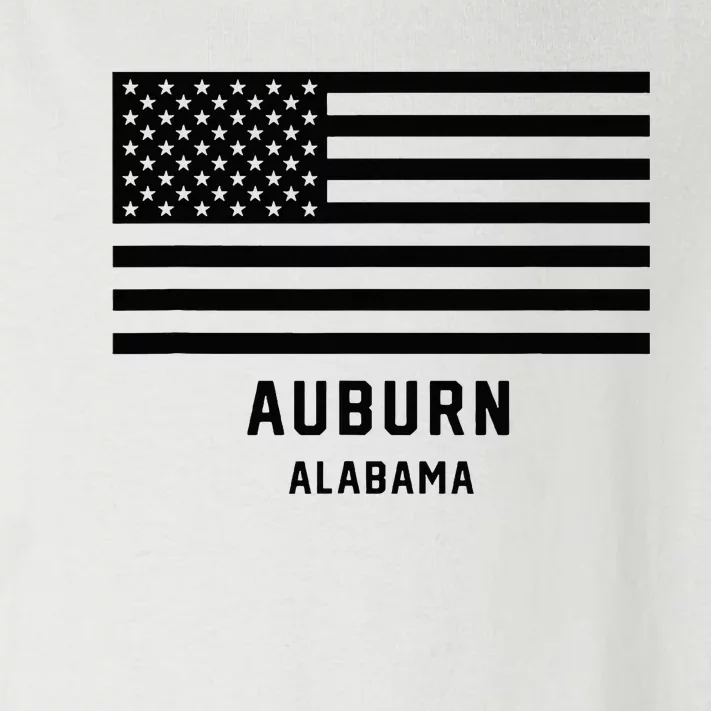 Auburn Alabama Usa American Flag Patriotic Toddler Long Sleeve Shirt