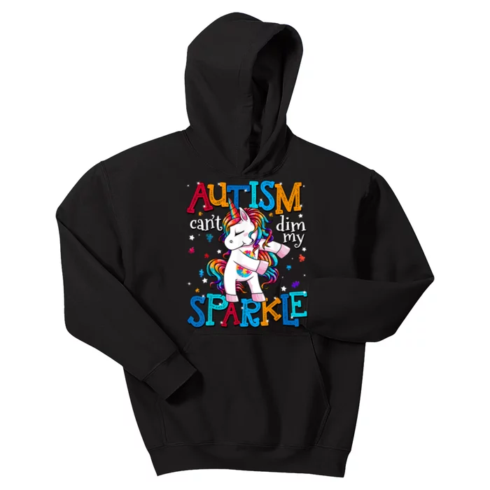 Autism Awareness Unicorn For Autism Mom Kids Hoodie