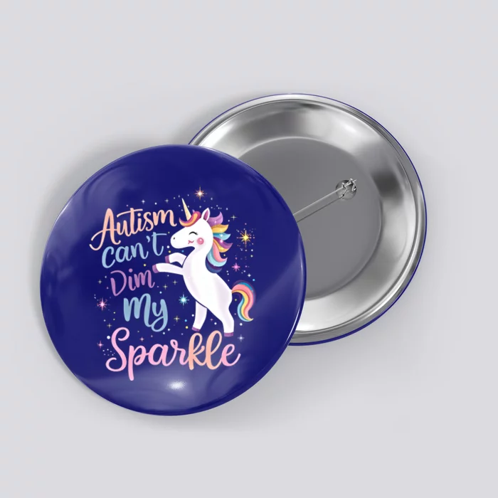 Autism Awareness Unicorn Gift Utism Mom Cool Gift Button