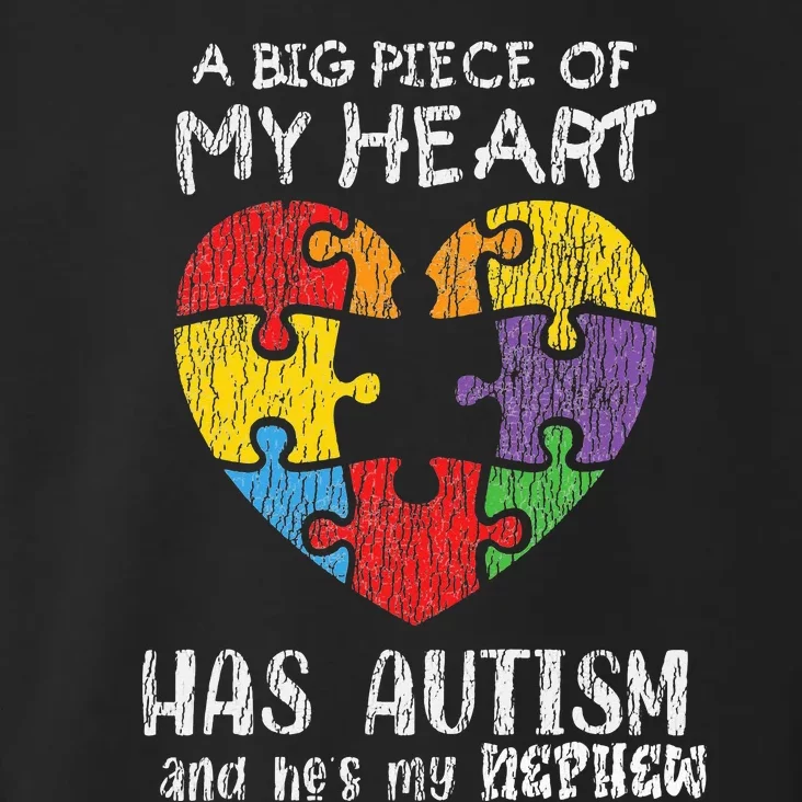 Autism Awareness Uncle Aunt Family Autistic Awareness Toddler Hoodie