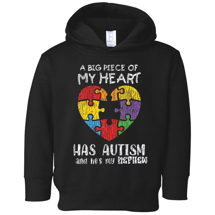 Autism Awareness Uncle Aunt Family Autistic Awareness Toddler Hoodie