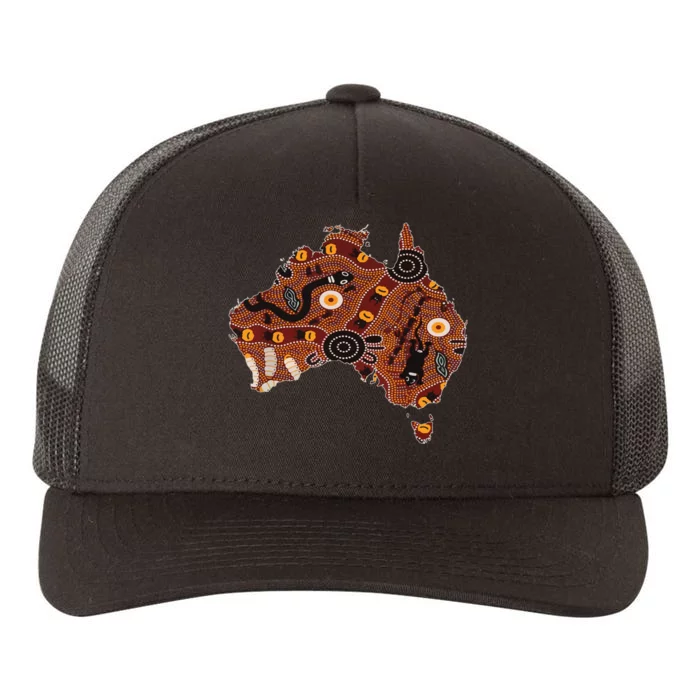 Australian Yupoong Adult 5-Panel Trucker Hat