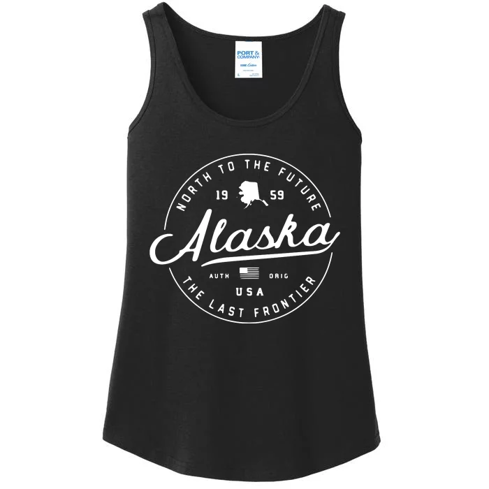 Alaska Ak Usa Ladies Essential Tank