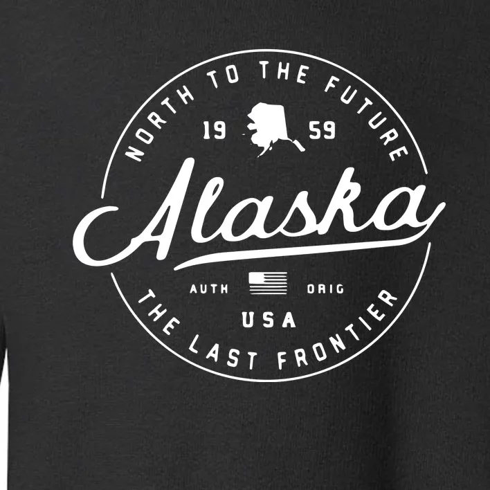 Alaska Ak Usa Toddler Sweatshirt