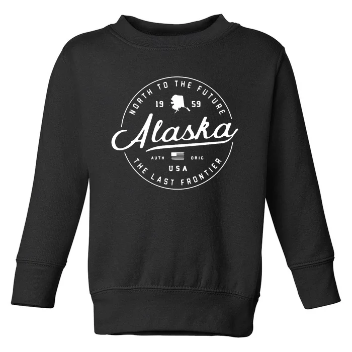 Alaska Ak Usa Toddler Sweatshirt