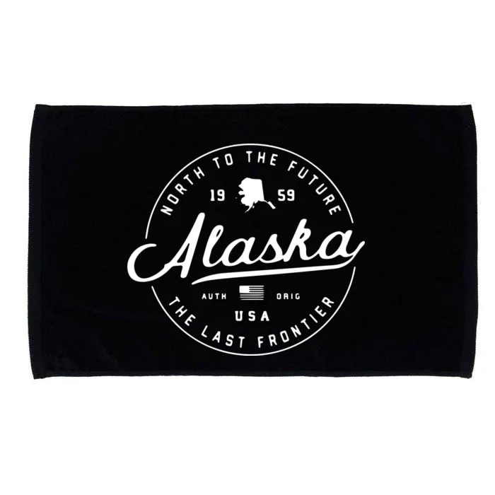 Alaska Ak Usa Microfiber Hand Towel