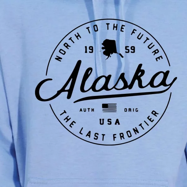 Alaska Ak Usa Unisex Surf Hoodie