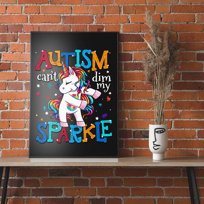 Autism Awareness Unicorn For Autism Mom Poster