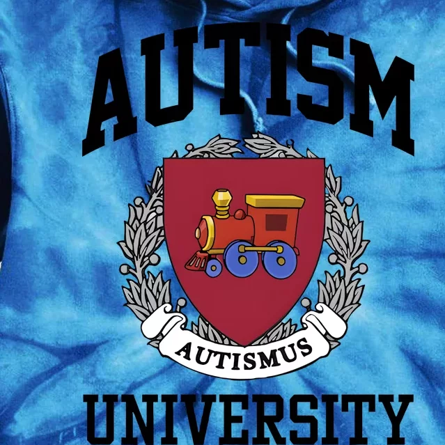 Autism Autismus University Autism Awareness Lover Tie Dye Hoodie