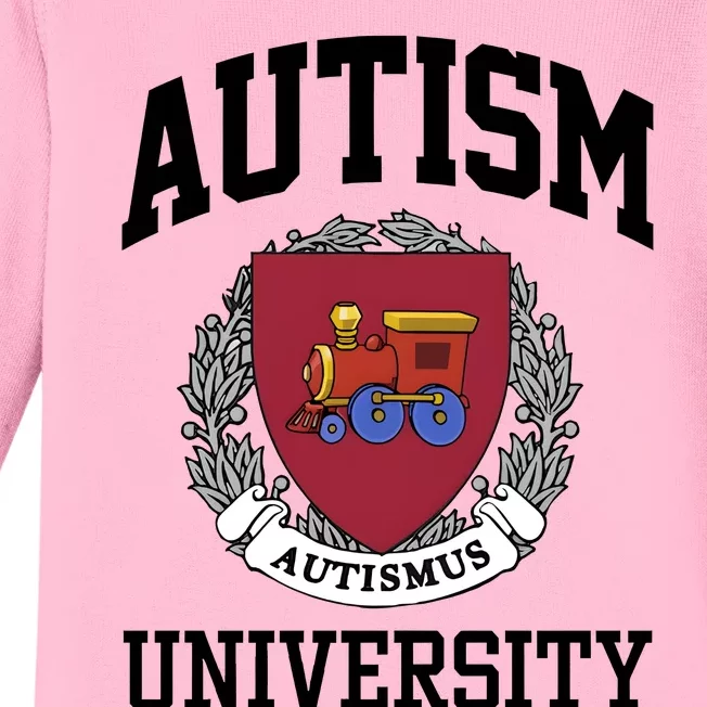 Autism Autismus University Autism Awareness Lover Baby Long Sleeve Bodysuit