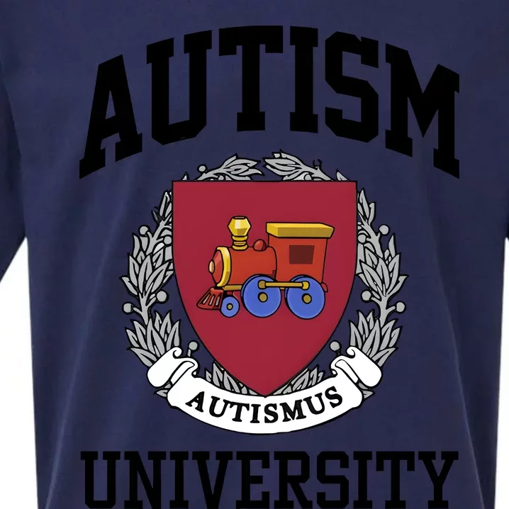 Autism Autismus University Autism Awareness Lover Sueded Cloud Jersey T-Shirt